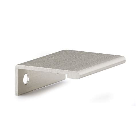 stainless steel finger pulls for cabinets|traditional stainless steel drawer pull.